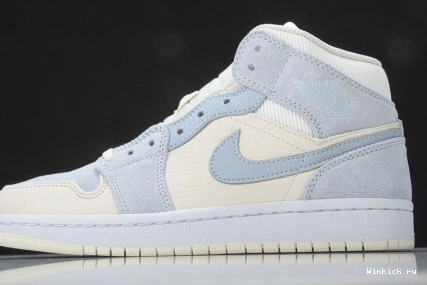 MID MIX 1 MATERIALS JORDAN BLUE TAN 1107